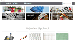 Desktop Screenshot of microcer.rs